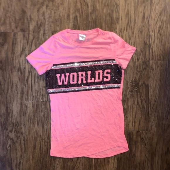WORLDS Pink & Black Top - Picture 4 of 5